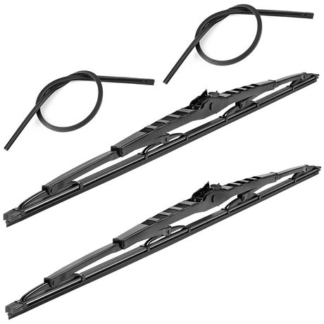 32 Inch Saddle Mount Wiper Blade Replacement for Motorhome Recreational Vehicle