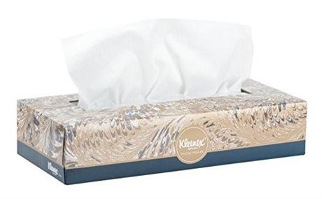 Kleenex White Facial Tissue 2-Ply Pop-up Box 100/Box 21400BX