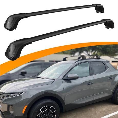 Snailfly Upgraded 260 LBS Roof Rack Cross Bars Fit for 2021-2025 Hyundai Santa