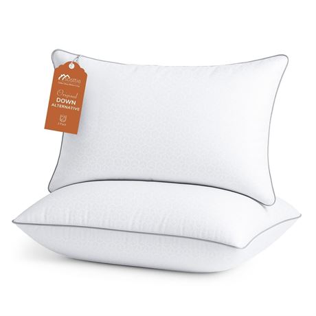 Sasttie King Size Pillows Set of 2, Bed Pillows for Side, Back, and Stomach