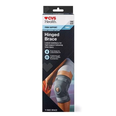 CVS Pharmacy CVS Health Hinged Knee Brace - Firm Support, One Size