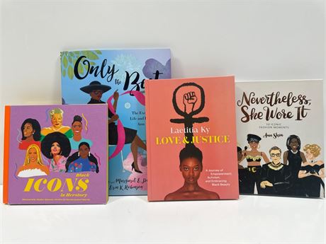 OFFSITE Embracing Black Beauty Books -Black Icons , Only the Best, Love &