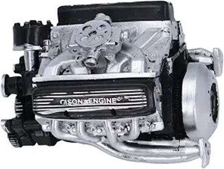 KIMISS V8 Engine Model Kit for Adults - Build Your Own V8 Car Engine Display
