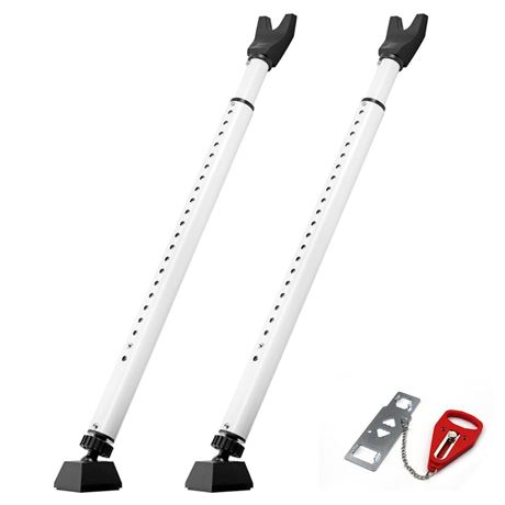 2Pack Door Security Bar,Professional Adjustable Security Bar Door Brace