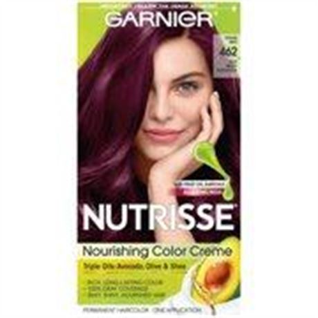 Garnier Nutrisse Nourishing Hair Color Creme  462 Dark Berry Burgundy