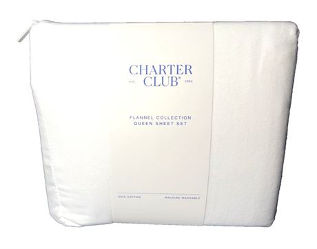 Charter club white top or bottom sheet . Only one sheet in the bag this is a