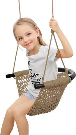 Kids Tree Swing Seat for Kids Rope Swing Seat, Indoor Swing for Kids Outdoor,