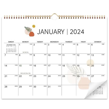 2024 Calendar - Wall Calendar 2024, 2024 Wall Calendar from January to