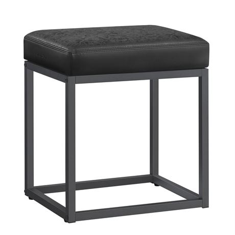 SONGMICS HOME LUIZ Collection - Ottoman Footstool, Rectangle Ottoman, Vanity