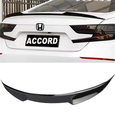 Trunk Lid Rear Spoiler for Honda Accord 2018 19 20 21 22 2023 4 Door Sedan 10th