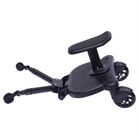 Trolley Assist Pedal for Children Riding Stroller Attachment Saddle