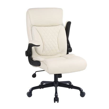 Executive Office Chair, Ergonomic Home Office Desk Chairs, PU Leather Computer