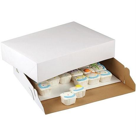 Wilton Corrugated Cake Boxes  19  X 14  X 4   2 Ct