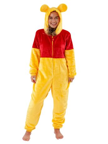 Disney Winnie the Pooh Onesie for Women | Womens Onesie | Womens Fleece Pajamas