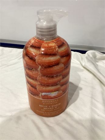 Homeworx Hot Cider Donut by Slatkin + Co. GEL HAND SOAP 22 OZ for UNISEX