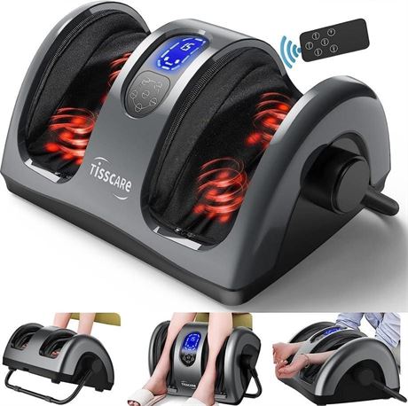 OFFSITE TISSCARE Shiatsu Foot Massager with Heat: Foot Massager Machine for