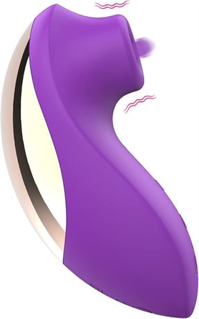 BOMBEX Clitoral Sucking Vibrator, Clit Sucker with 10 Frequencies, Waterproof &