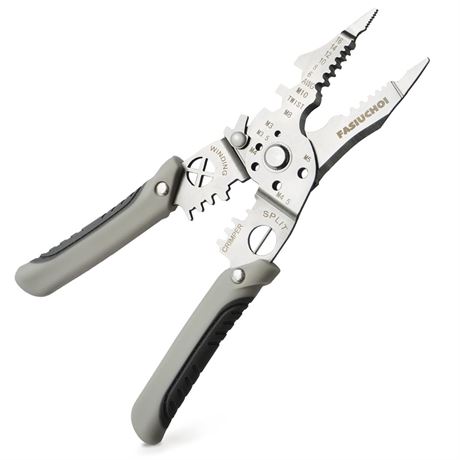 Multi-function Wire Stripper Tool Electrical, 9-in-1 Wire Cutter & Wire