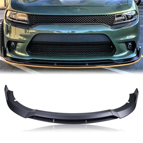 Bumper Lip Front Fit for 2015-2023 Dodge Charger SRT RT GT SXT Front Bumper Lip