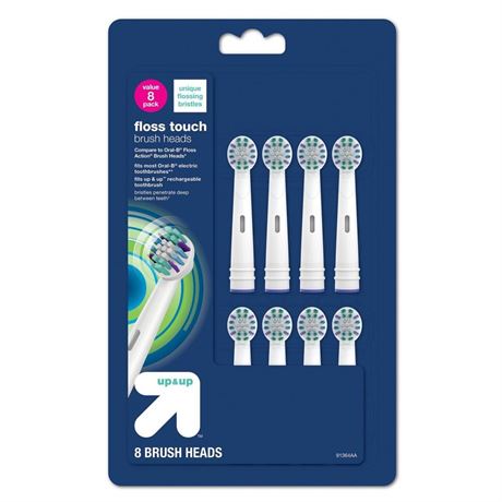 Floss Touch Oscillating Brush Heads - up & up™