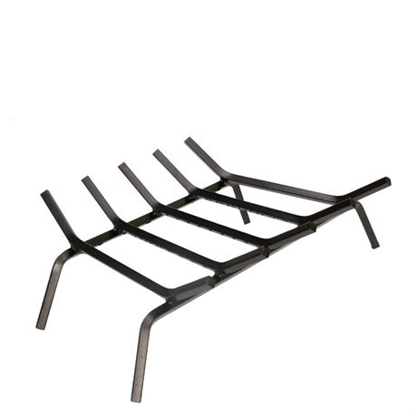 Style Selections 1/2-in Steel 23-in 5- Fireplace Grate