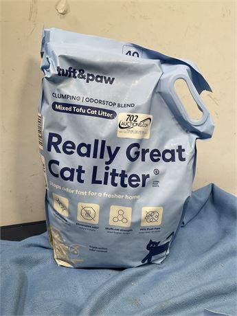 Tuft & Paw Really Great Cat Litter®, Mult-Cat Mixed Tofu Cat Litter - Low