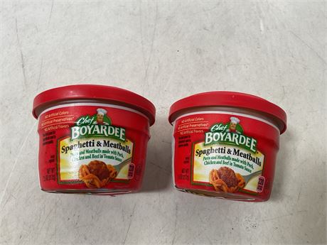 Chef Boyardee spaghetti & meatballs