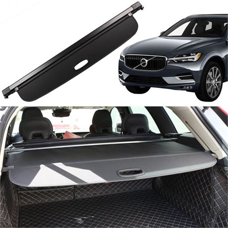 Cargo Cover for Volvo XC60 2018 2019 2020 2021 2022 2023 2024 2025 Accessories