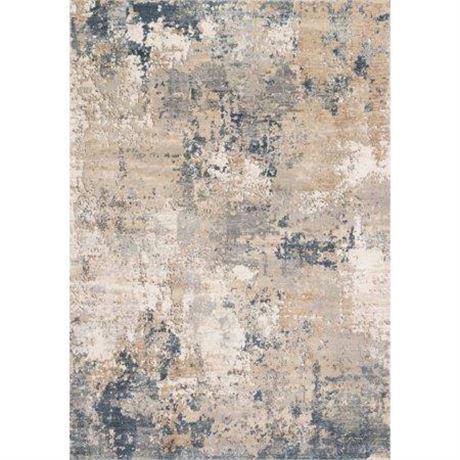 Loloi II Teagan Abstract Sand / Mist Area Rug