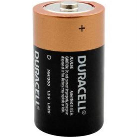 Coppertop D Batteries W/ Duralock Power Preserve