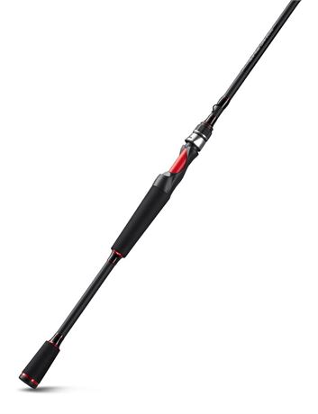 Piscifun Torrent Fishing Rod, IM6 Carbon Baitcaster Rod & Spinning Rod, High