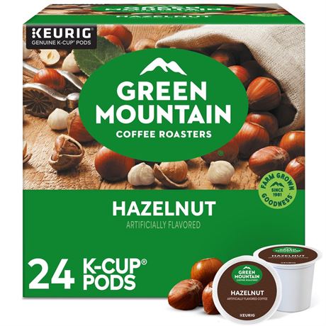 Green Mountain Coffee Roasters Green Mountain Coffee Hazelnut Flavored K-Cup