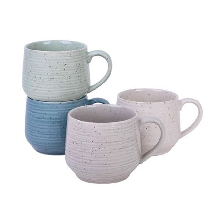 Generic Siterra Artist's Blend Coffee Mug (Set of 4), 5'' H X 3.5'' W