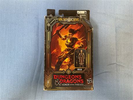 Dungeons & Dragons Honor Among Thieves Golden Archive Holga Collectible Figure