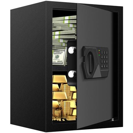 2.8 Cubic Feet Large Safes for Home Use Fire and Water proof, Digital Security