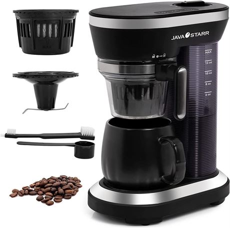 Coffee Maker with Grinder Built in, Coffee Grinder and Maker All in One, Bean