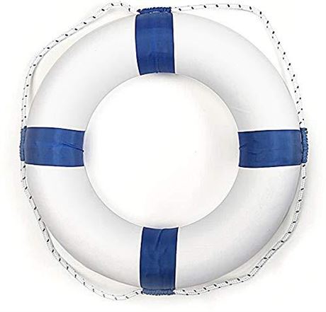 20 Inch Pool Safety Life Preserver Ring Buoy for Pool, Swimming Swim Foam Ring