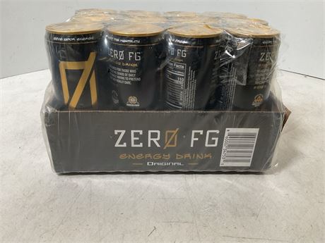 ZERO FG Original Energy Drink, Bold Citrus Berry, 140mg Natural Caffeine,