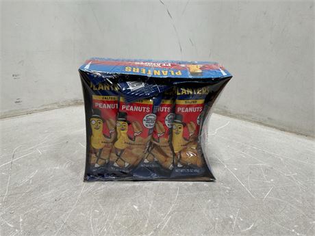 12 PACK Generic Peanuts & Cashews Variety Pack, 12 packages Salted Peanuts