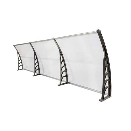 116 inch / 78 inch / 39 inch Window Awning Outdoor Polycarbonate Hollow Sheet