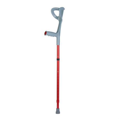 Lightweight Foldable Forearm Crutch, Aluminum Walking Stick,Height Adjustable,