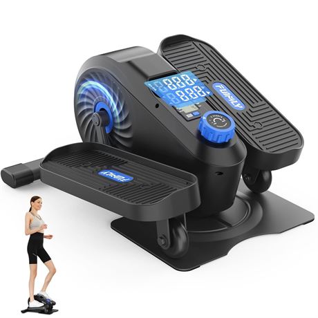 FUNMILY Under Desk Elliptical, Ellipse Leg Exerciser, Standing or Seated Mini