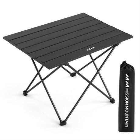 UltraPort Compact Camp Table, Outdoor Folding Table, Portable Camping Side