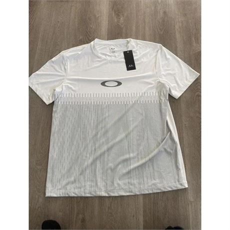 Oakley Ellipse Logo Rash guard White Green Athletic Shirt
medium