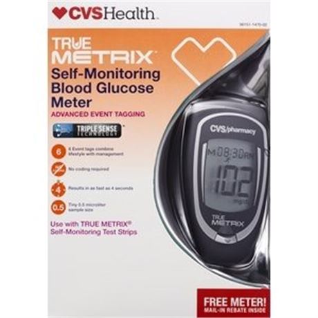 CVS True Metrix Self-Monitoring Blood Glucose Meter