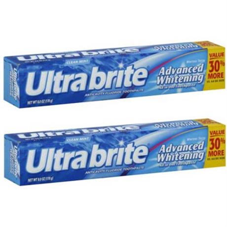 (3pk) Fixodent 2.2 oz, Parodontax 3.4oz & Ultrabrite advanced whitening 6oz