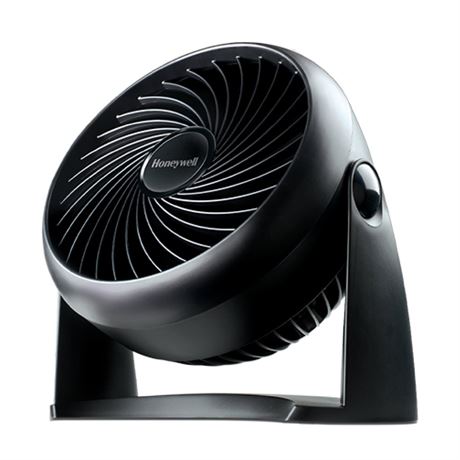Honeywell Turbo Force Air Circulator Personal Fan, New, Black, W 8.94" x H