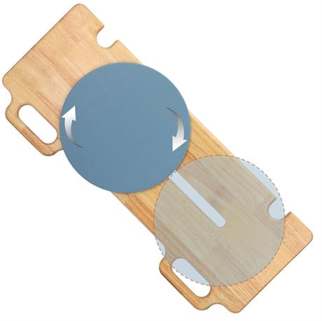 Slide Transfer Board,Slide Board with Turntable,Make Transfers