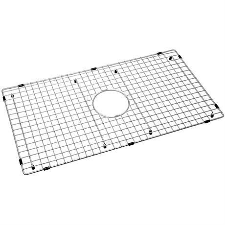 Serene Valley Sink Bottom Grid 28-9/16" X 15-9/16", Centered Drain with Corner