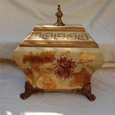 Toyo designed by Lillian August 
floral Ornate chest